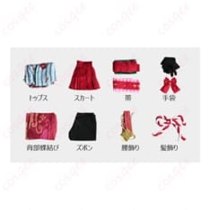 プリコネR ムイミ 正月ver. 和装ファンタジー系コスプレ衣装｜華やかで写真映えする一式 - 5枚目の画像（サムネイル）