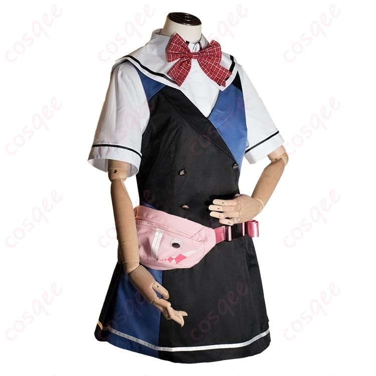 松嶋みちる 学園制服コスプレ｜清楚かわいい配色で写真が映える着やすさ - 3枚目の画像