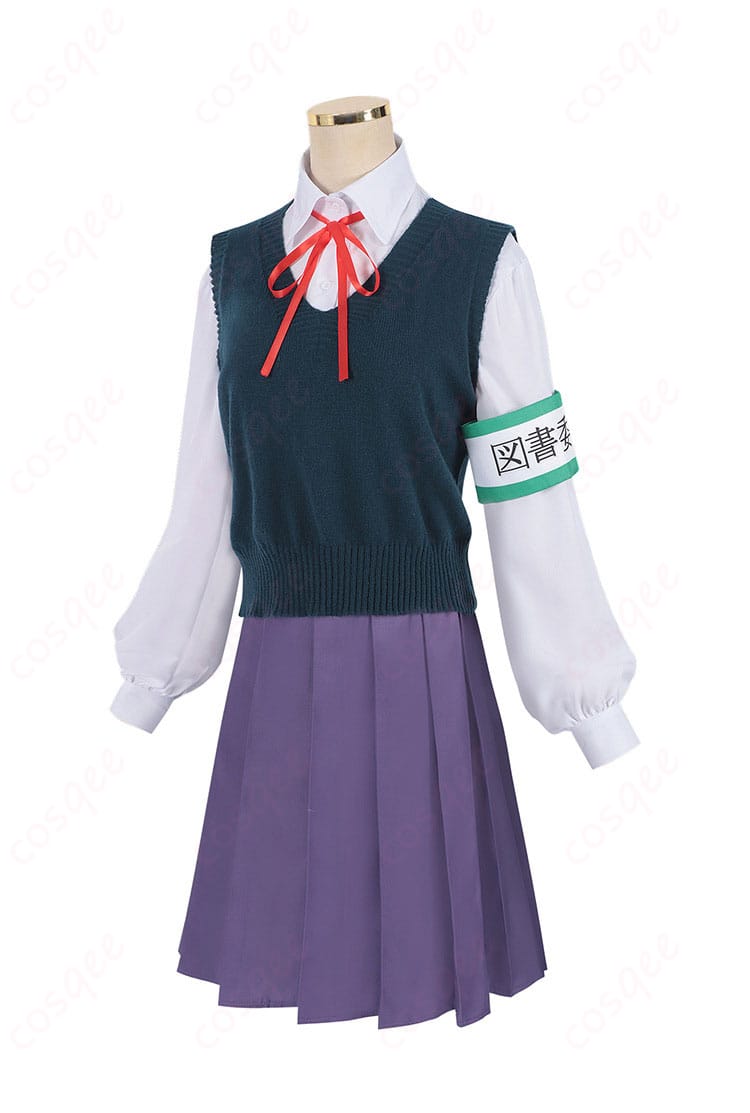 商品側面画像 – 100カノ好本静コスプレ衣装の側面、詳細な装飾がしっかりと表現されています。