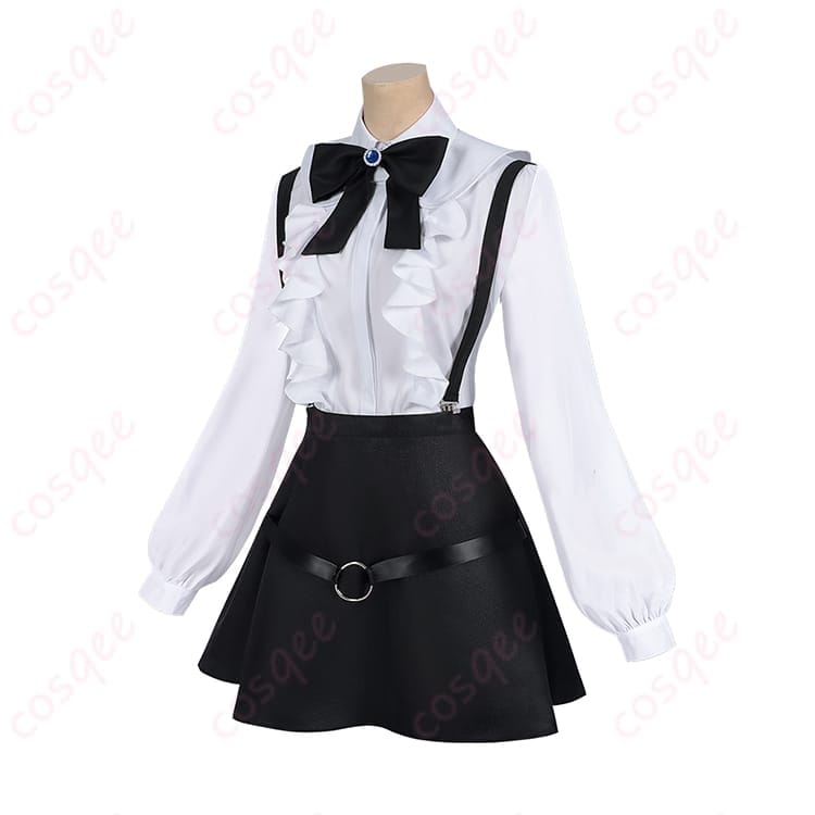 ギルどく アリナ・クローバー風コスプレ衣装 清楚で端正な受付嬢コーデが写真映え - 2枚目の画像