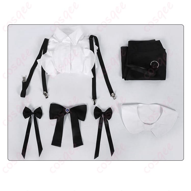 ギルどく アリナ・クローバー風コスプレ衣装 清楚で端正な受付嬢コーデが写真映え - 4枚目の画像