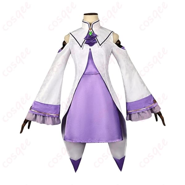 Re:ゼロのエミリアを清楚に纏うドレスセット。上品映えと着やすさを両立