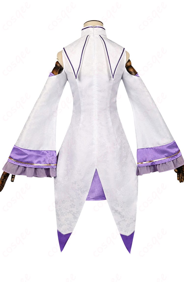 商品背面画像 - コスプレ衣装の背面図。背中部分のデザインとフィット感が魅力。