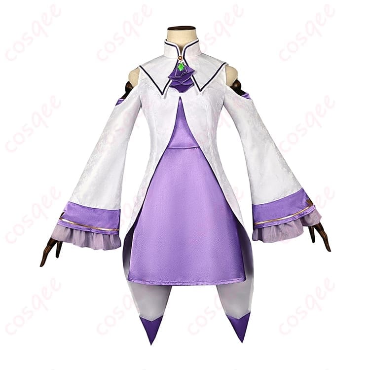 Re:ゼロのエミリアを清楚に纏うドレスセット。上品映えと着やすさを両立 - 1枚目の画像