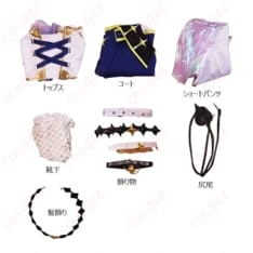 ホロライブ 常闇トワ Break your ××× 衣装コスプレ｜ダークポップに映える細部と快適さ - 5枚目の画像（サムネイル）