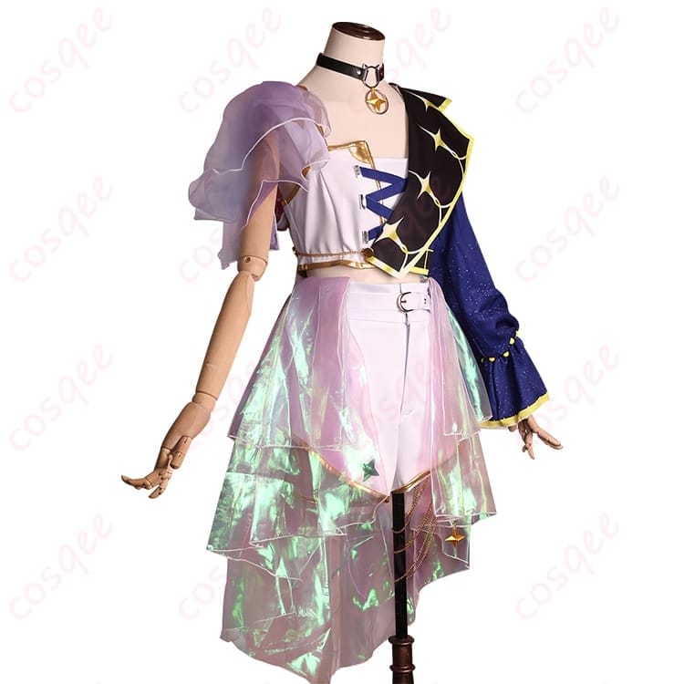 ホロライブ 常闇トワ Break your ××× 衣装コスプレ｜ダークポップに映える細部と快適さ - 3枚目の画像