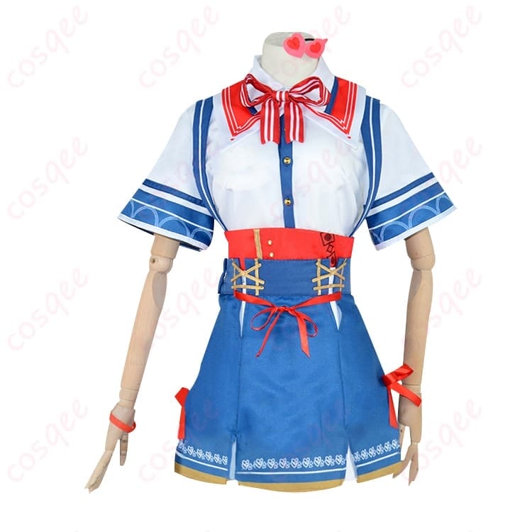 ホロライブ 赤井はあと コスプレ衣装 キュートで元気に決まる写真映えコーデ - 1枚目の画像