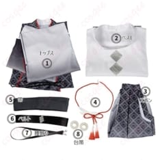 にじさんじ ローレン・イロアスの和装ミックス衣装で、落ち着きクールに決まる一式 - 8枚目の画像（サムネイル）