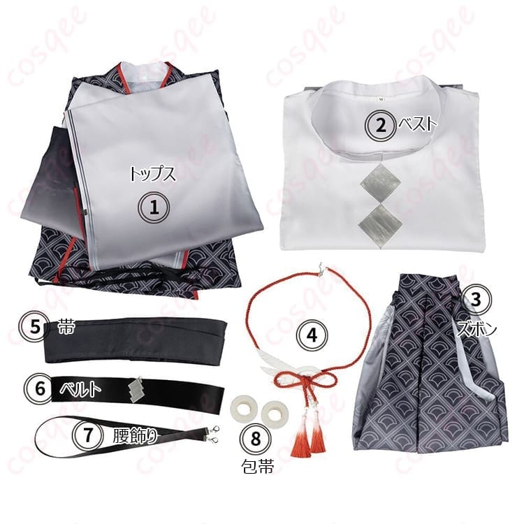 にじさんじ ローレン・イロアスの和装ミックス衣装で、落ち着きクールに決まる一式 - 8枚目の画像