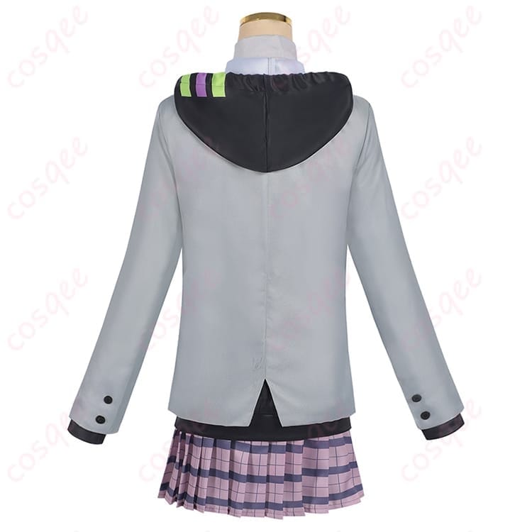 君のことが大大大大大好きな100人の彼女 原賀胡桃 学園カジュアルなコスプレ衣装 - 3枚目の画像