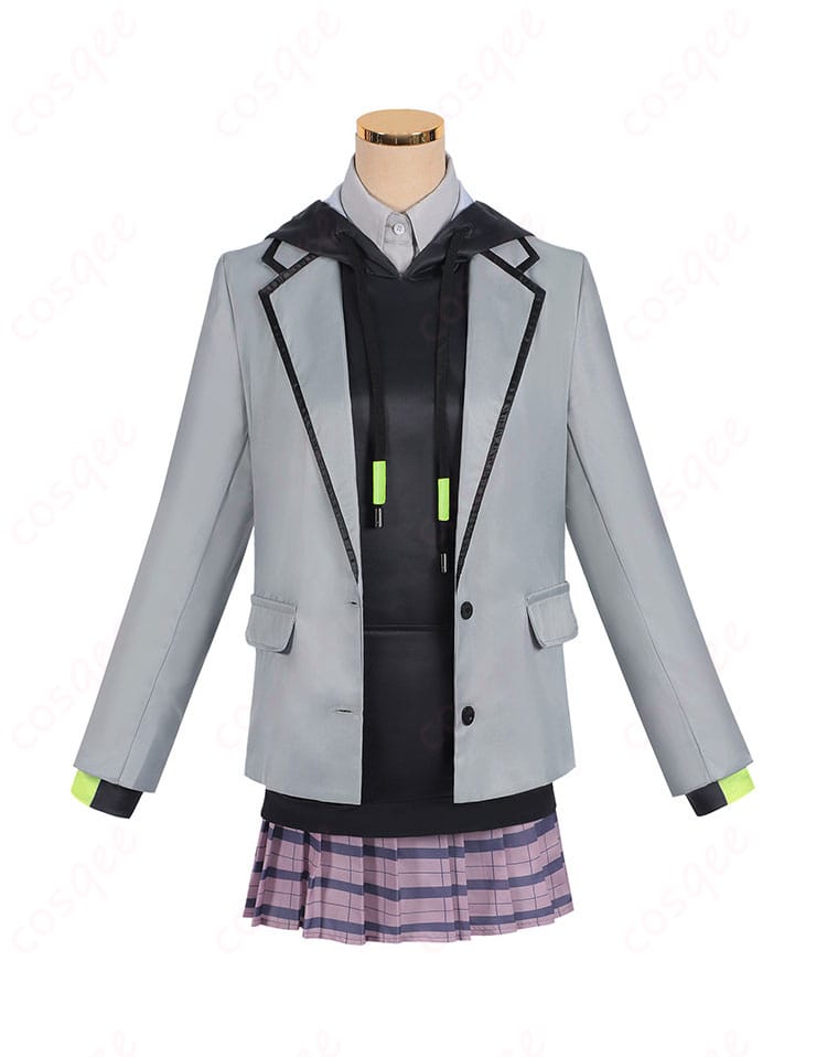 商品正面写真 – 原賀胡桃 コスプレ衣装の正面から見た写真。細部まで忠実再現された衣装をチェック!