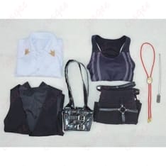 ホロライブ 獅白ぼたんのシャツ衣装コスプレ｜クールで映えるセットアップ - 4枚目の画像（サムネイル）