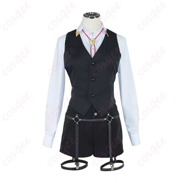 ホロライブ 獅白ぼたんのシャツ衣装コスプレ｜クールで映えるセットアップ