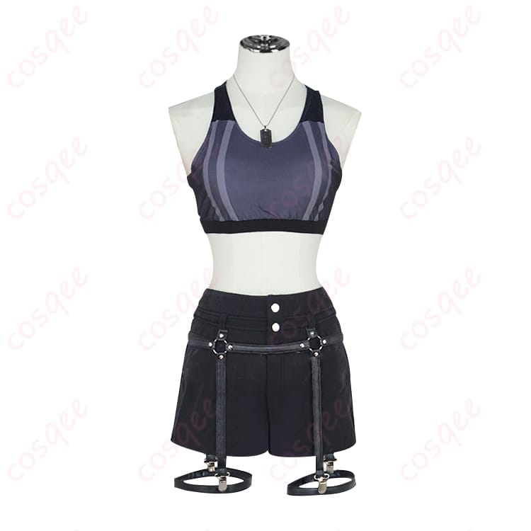 ホロライブ 獅白ぼたんのシャツ衣装コスプレ｜クールで映えるセットアップ - 3枚目の画像