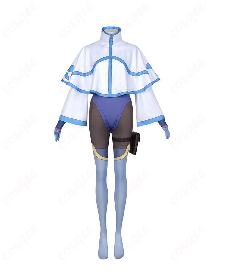 商品正面画像 - 和泉緋那コスプレ衣装の詳細な正面ビュー。キャットスーツとインナーが美しく再現されています。