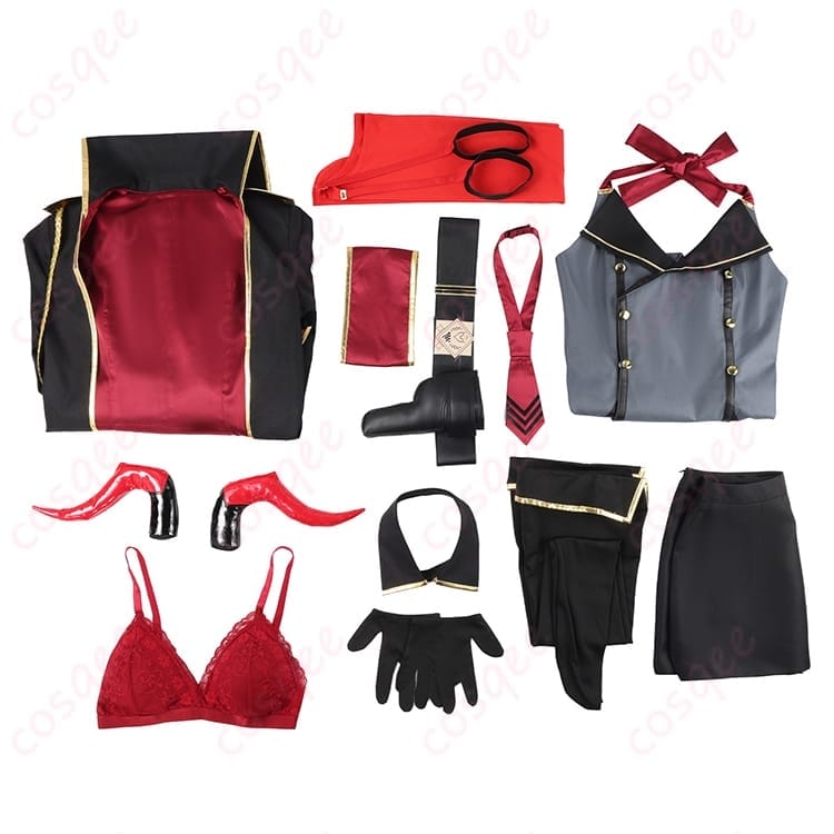 ブルーアーカイブ 京極サツキの学園ミリタリー風コスプレ一式で、端正シルエットが写真でもイベントでも映えます - 6枚目の画像