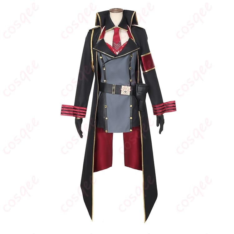 ブルーアーカイブ 京極サツキの学園ミリタリー風コスプレ一式で、端正シルエットが写真でもイベントでも映えます - 1枚目の画像