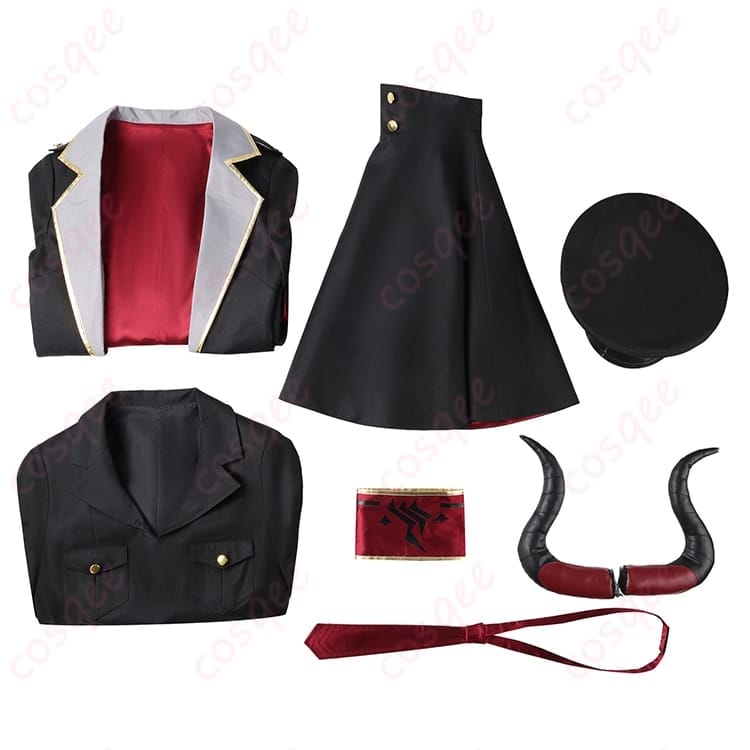 ブルーアーカイブ 元宮チアキの魅力を端正に再現するミリタリー風コスプレ衣装 - 6枚目の画像