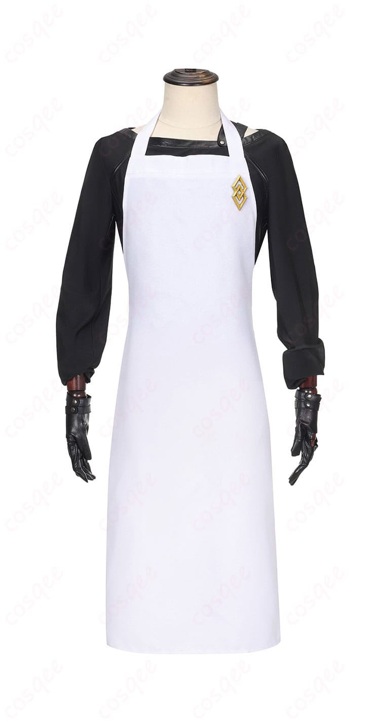 商品正面図 - FGO カドック・ゼムルプス エプロン姿 コスプレ衣装 正面写真