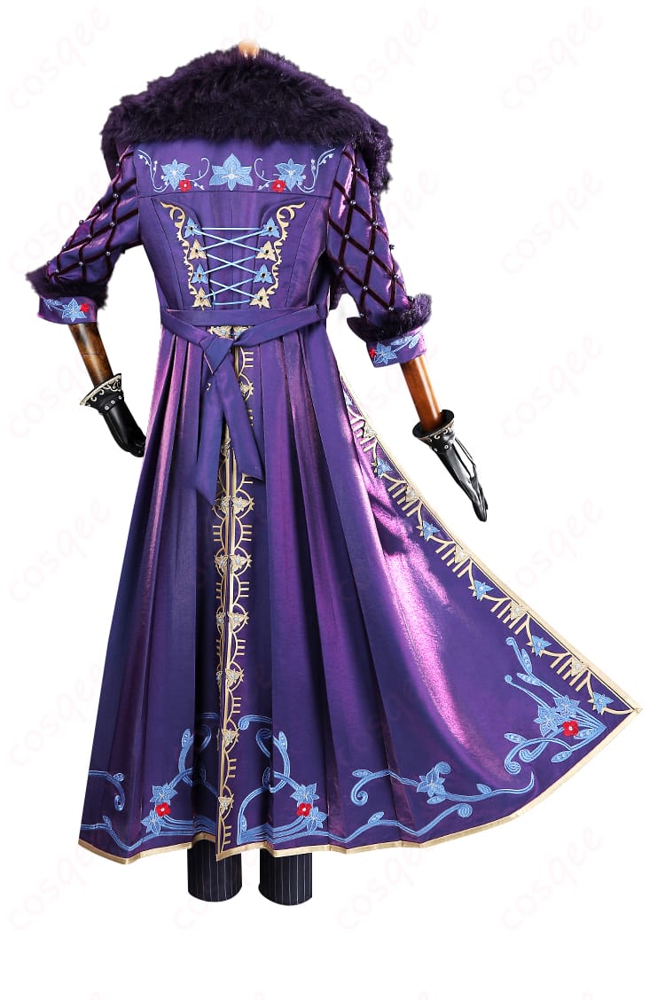 商品の背面画像。背面のディテールにもこだわり抜いたコスプレ衣装です。