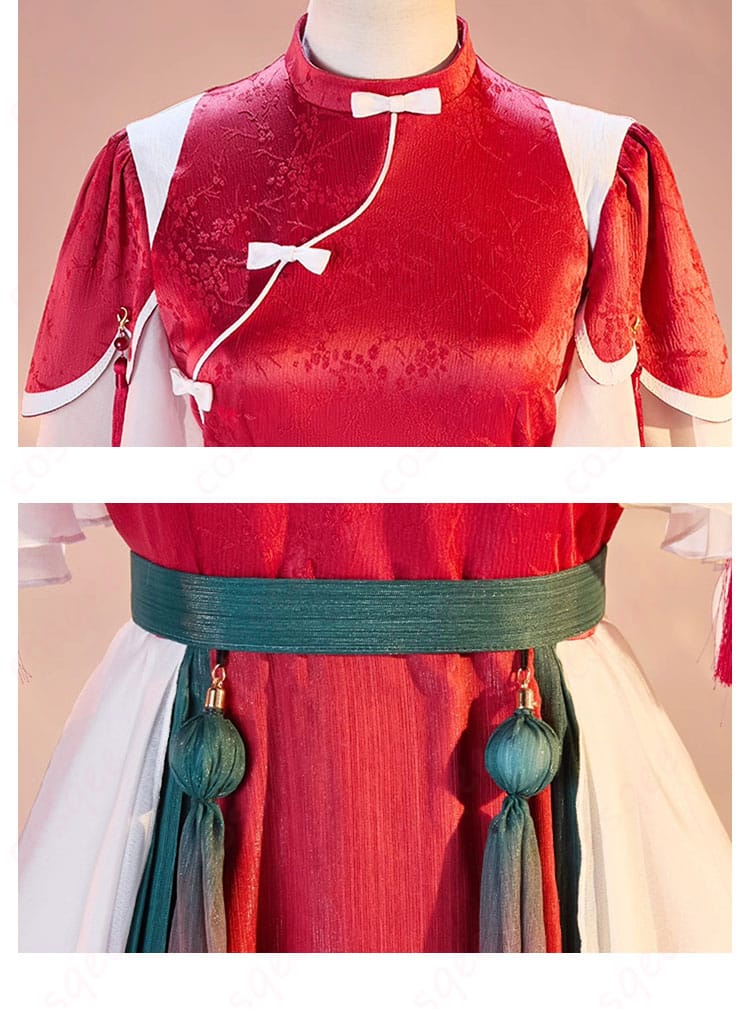 唐可可 コスプレ衣装 ラブライブ!スーパースター!! 斜襟と腰飾りの詳細画像 スタイリッシュなアクセント