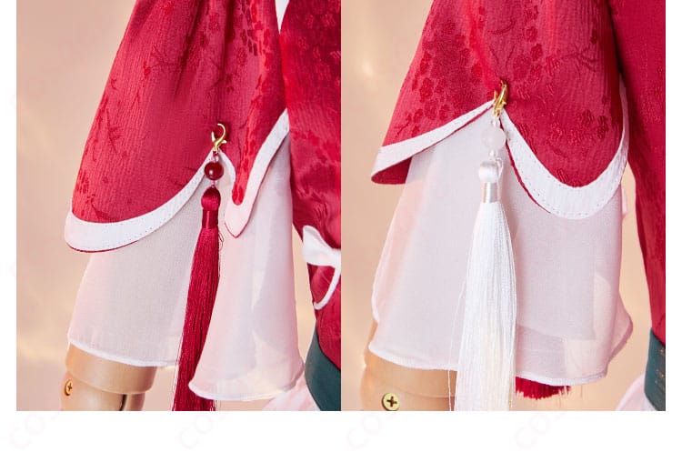 唐可可 コスプレ衣装 ラブライブ!スーパースター!! 衣袖装飾の詳細画像 美しい刺繍とディテール