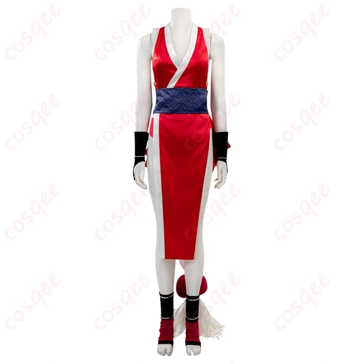 ストリートファイター6 不知火舞の艶やか和風コスプレ衣装 撮影もイベントも映える一着 - 2枚目の画像