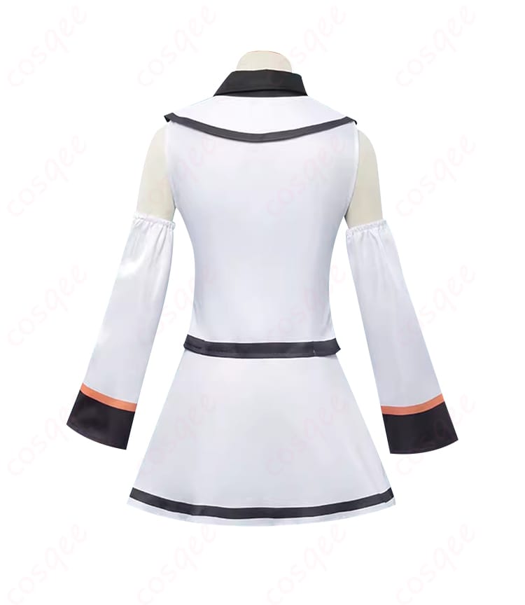 商品背面画像 - 背面から見たアイラのコスプレ衣装、リアルなディテールをお楽しみください。