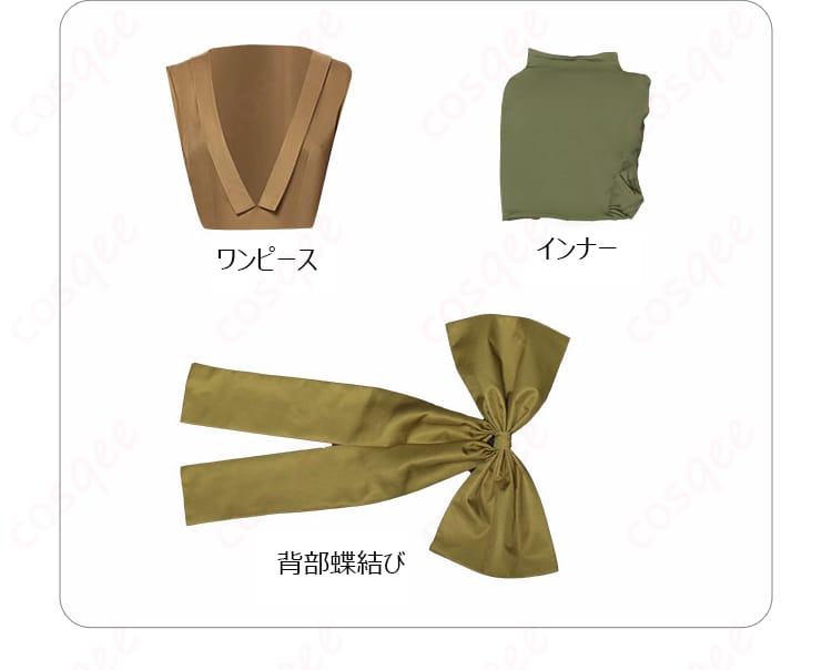 劇場版 カードキャプターさくら 大道寺知世 コスプレ衣装 セット内容画像