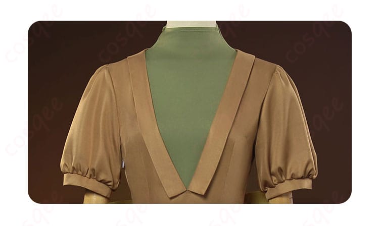 劇場版 カードキャプターさくら 大道寺知世 コスプレ衣装 衣領の装飾細部画像