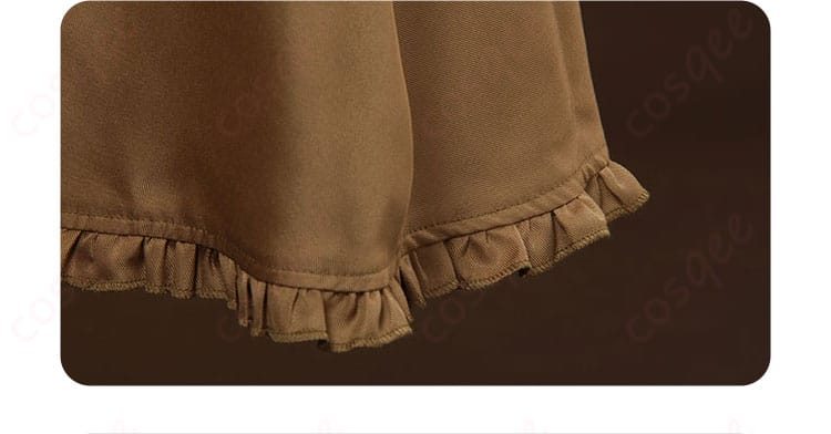 劇場版 カードキャプターさくら 大道寺知世 コスプレ衣装 スカート裾の装飾詳細画像