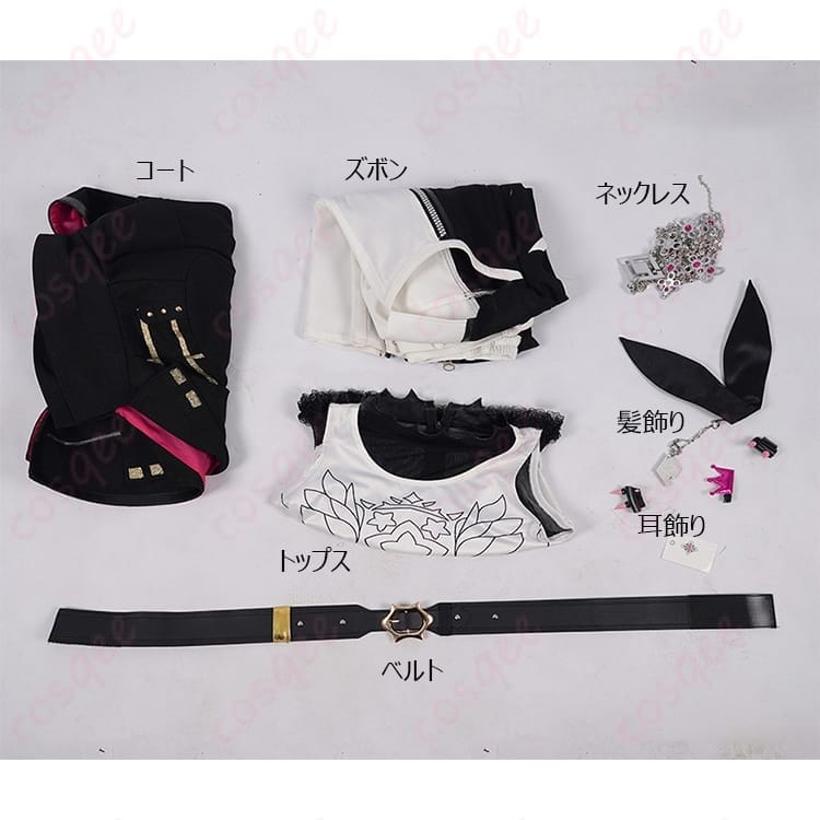 ホロライブの響咲リオナになりきるコスプレ衣装｜クールに決まる制服セット - 6枚目の画像