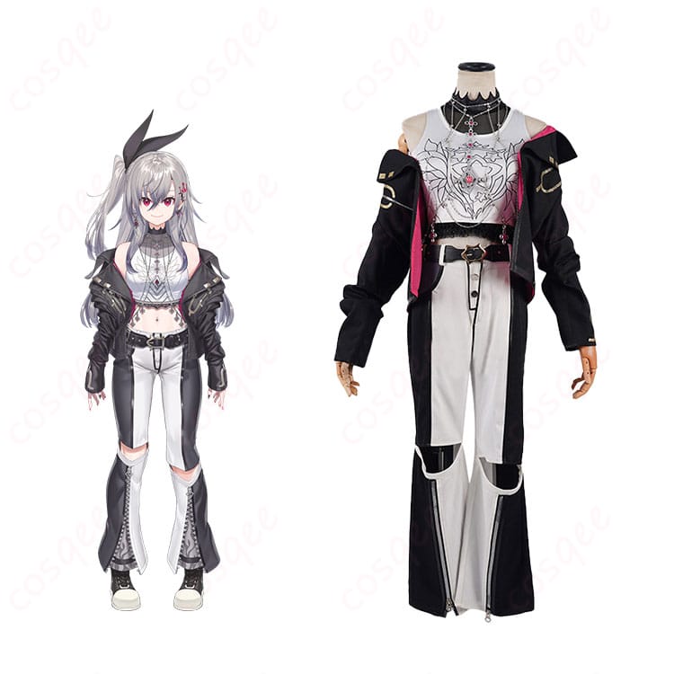 響咲リオナのコスプレ衣装とキャラクターのイメージ画像。ホロライブのバーチャルYouTuberコスプレ衣装を完全再現。