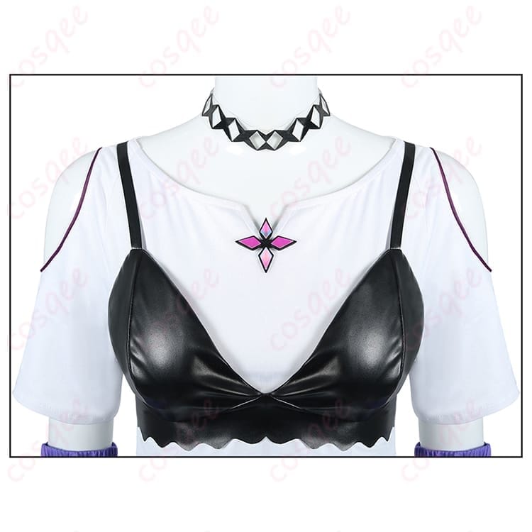 ホロライブ 綺々羅々ヴィヴィの魅力を纏うコスプレ衣装｜軽やかで写真映えするステージ仕様 - 4枚目の画像