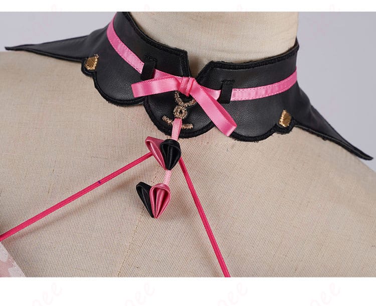 首飾りの装飾ディテール図 – ラオーラ・パンテーラの首飾り、精巧なデザインと細部の再現