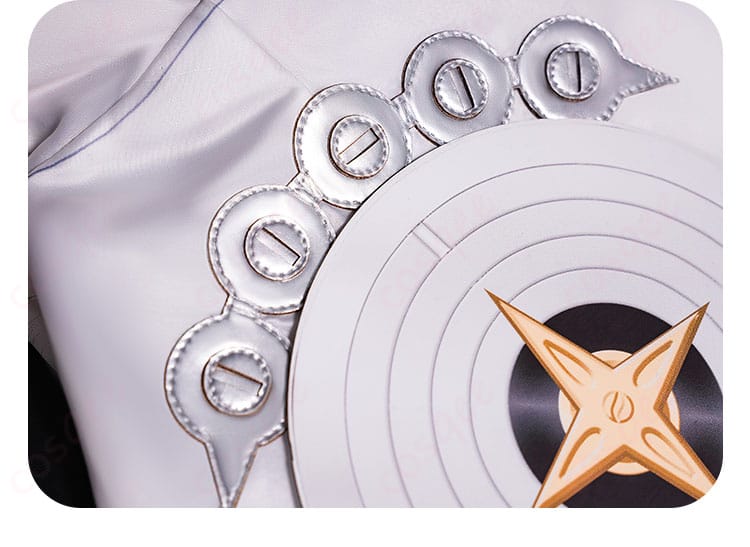 ゼンレスゾーンゼロ アストラ・ヤオ コスプレ衣装 スカートの裾の装飾細部。華やかなデザインが特徴的です。