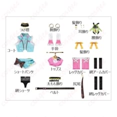 ゼンレスゾーンゼロ ニコ・デマラのキュートで狡猾な雰囲気を纏うコスプレ衣装 - 8枚目の画像（サムネイル）