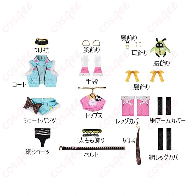 ゼンレスゾーンゼロ ニコ・デマラのキュートで狡猾な雰囲気を纏うコスプレ衣装 - 8枚目の画像