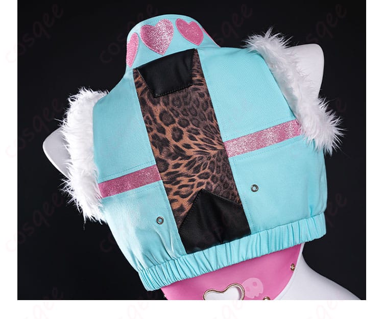 ゼンレスゾーンゼロ ニコ・デマラ コスプレ衣装 背面の服装装飾の細部