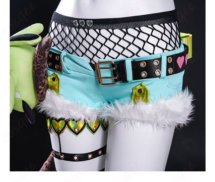 ゼンレスゾーンゼロ ニコ・デマラ コスプレ衣装 パンツ装飾の細部