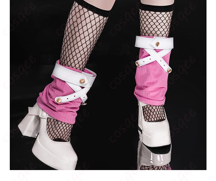 ゼンレスゾーンゼロ ニコ・デマラ コスプレ衣装 足元装飾とブーツ詳細画像