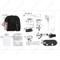 アークナイツ ソーンズの雰囲気を纏えるコスプレ衣装 立体装飾と軽やかな着心地で写真映え - 5枚目の画像（サムネイル）