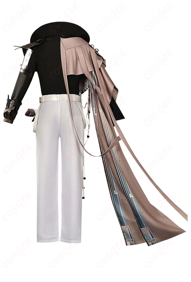 アークナイツ 引星ソーンズ コスプレ衣装 背面画像。背面のデザインも完璧に再現されています。