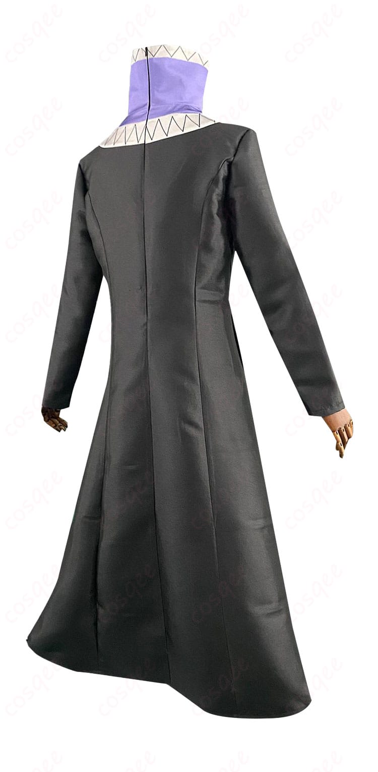 HUNTER×HUNTER フェイタン＝ポートオ コスプレ衣装 背面の詳細画像。細部までこだわりぬいたデザインがわかります。