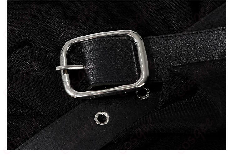 モンスターハンターアルマ コスプレ衣装 ベルトのバックルディテール