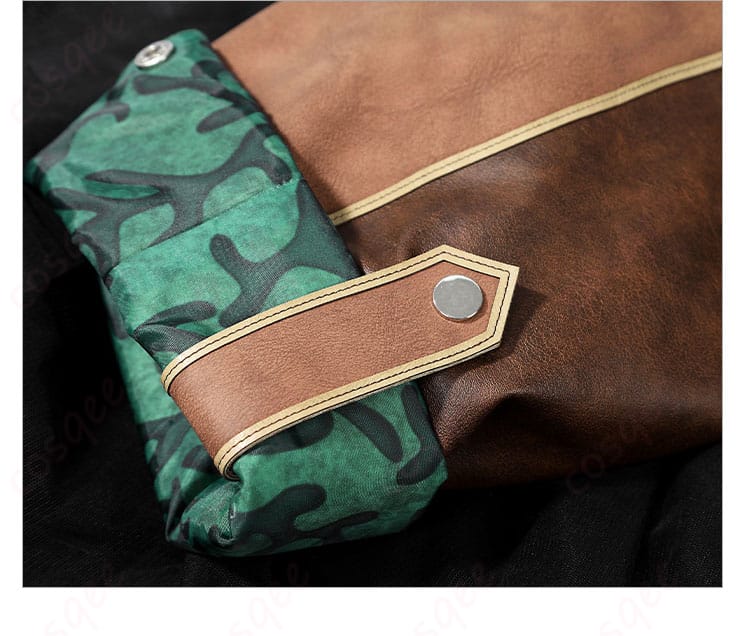 モンスターハンターアルマ コスプレ衣装 皮衣外套の袖口ディテール