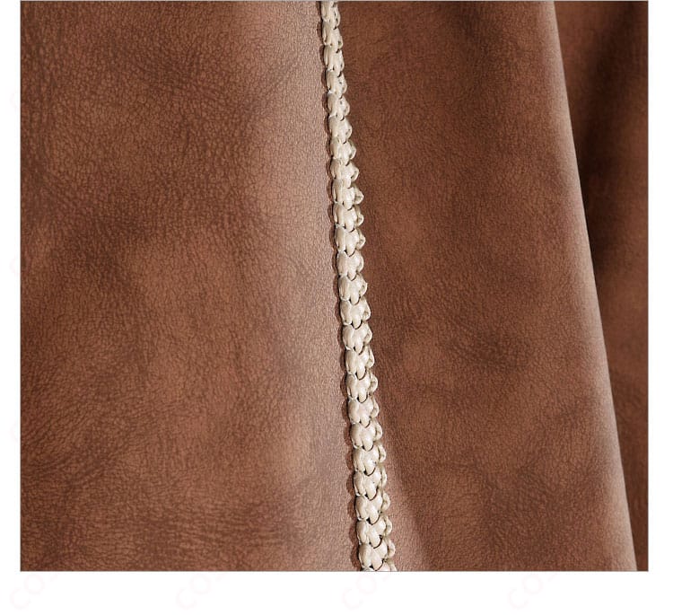 モンスターハンターアルマ コスプレ衣装 皮衣外套の襟装飾ディテール