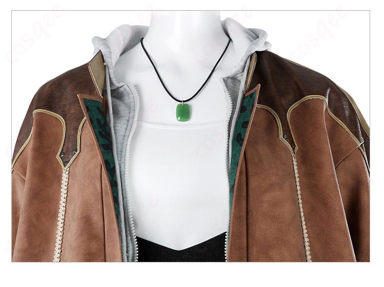 モンスターハンターアルマ コスプレ衣装 玉佩とネックレスディテール