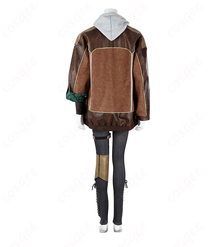 モンスターハンターアルマ コスプレ衣装 背面デザイン 綺麗な仕上がり