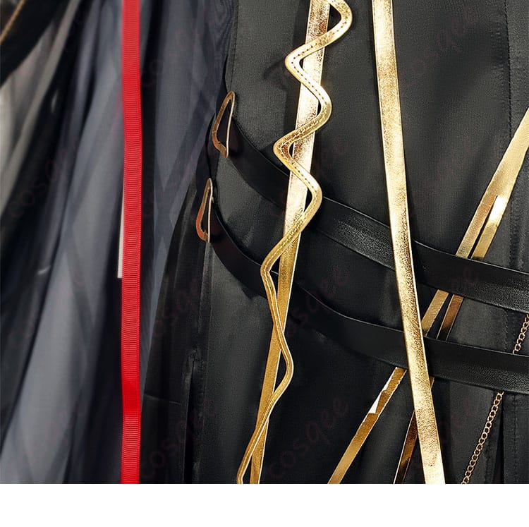 アークナイツ ラケラマリン コスプレ衣装 腰帯の装飾詳細 高品質な仕上がり